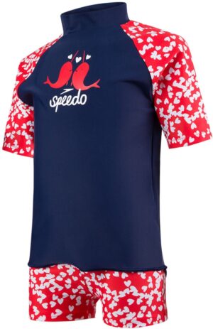 Speedo Spashmaster UV-Sæt, Navy/Red 92
