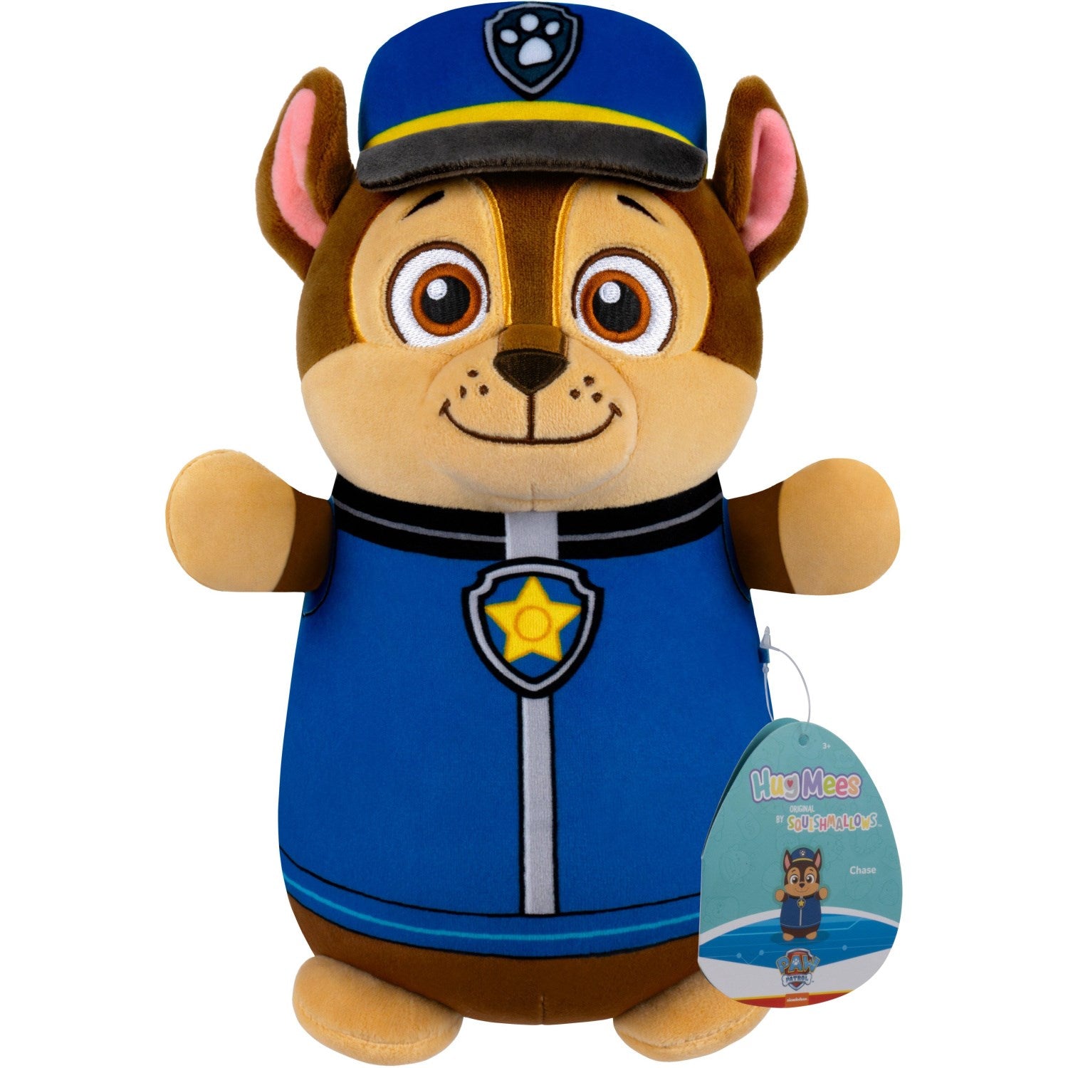Squishmallows 25 Cm Hugmees Paw Patrol Chase Squishmallows 25 Cm Hugmees Paw Patrol Chase