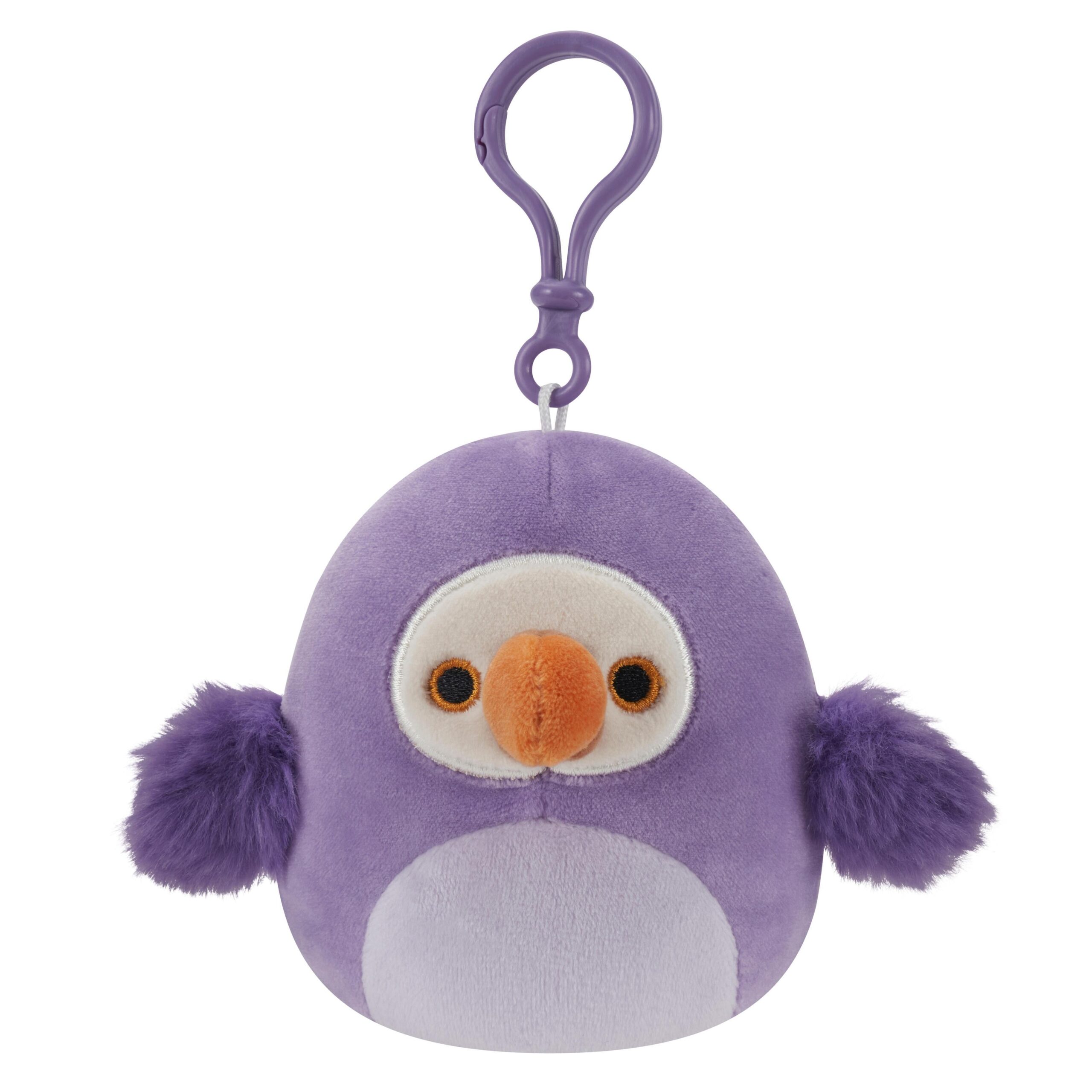 Squishmallows - Clip On Neha the Purple Dodo 9 cm Squishmallows - Clip On Neha the Purple Dodo 9 cm