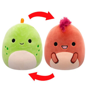 Squishmallows Seanster Velociraptor/Kelly Stegosaurus