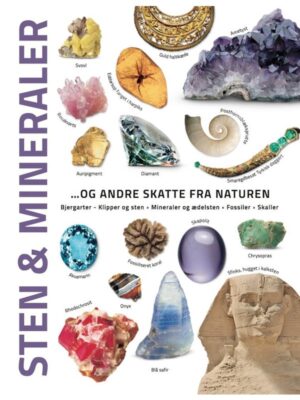 Sten og mineraler - Børnebog - hardcover