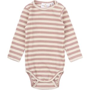 THE NEW Siblings Adobe Rose Striped Fro Uni Rib Body - Str. 56