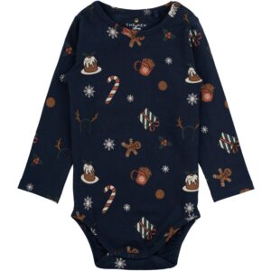 THE NEW Siblings Navy Blazer AOP Holiday Body - Str. 62
