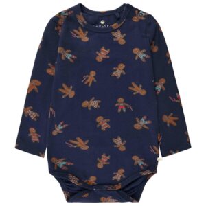 THE NEW Siblings Navy Blazer Ginger Aop Holiday Body - Str. 56