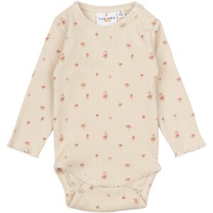 THE NEW Siblings White Swan AOP Noella Rib Body - Str. 68