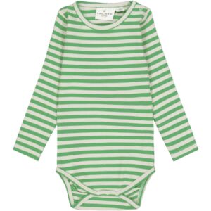 The NEW Siblings Bright Green Finn Rib Body - Str. 62