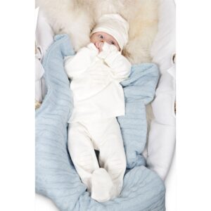 Tiny Treasure Babyhue, Offwhite 68/74, Babytøj