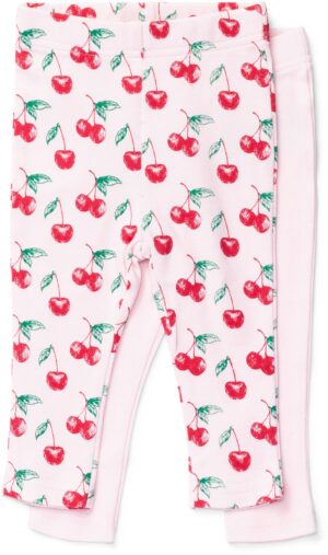 Tiny Treasure Lexi Leggings 2-Pack, Pink 56, Babytøj