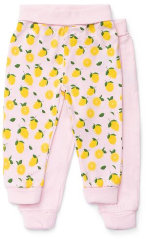 Tiny Treasure Willow Bukser 2-Pack, Pink 74, Babytøj