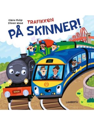 Trafikken på skinner - Børnebog - hardcover