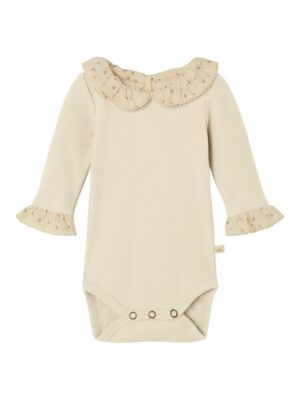 Trine langærmet slim body - TURTLEDOVE - 86