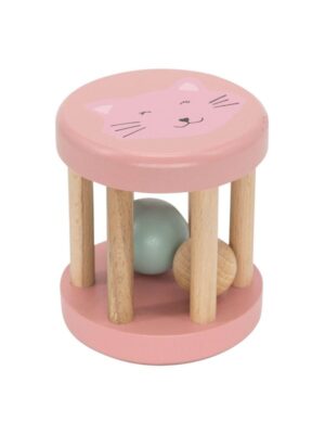 Trixie Wooden Rattle - Mrs. Cat