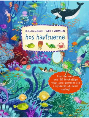Væk i vrimlen hos havfruerne - Børnebog - Board books