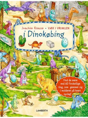 Væk i vrimlen i DINOKØBING - Børnebog - Board books