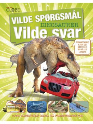 Vilde spørgsmål Vilde svar - Dinosaurer - Børnebog - hardcover