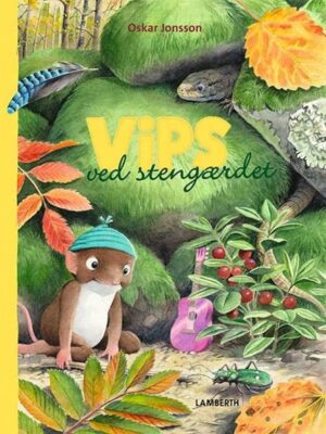 Vips ved stengærdet - Børnebog - hardcover