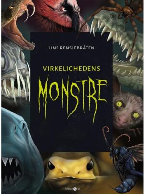 Virkelighedens monstre + monsterkort - Børnebog - hardback