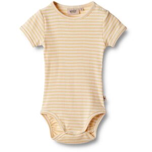 Wheat Apricot Stripe Body S/S Elisa - Str. 68