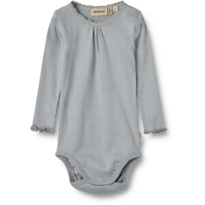 Wheat Cloudy Sky Rib Body Lotta - Str. 12 mdr/80
