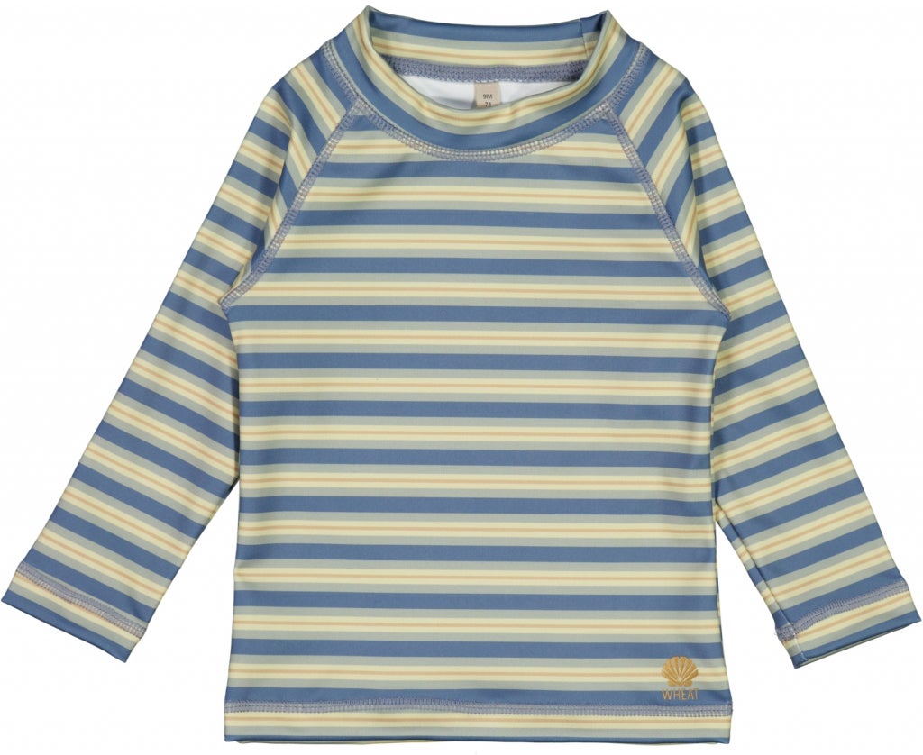 Wheat Dilan UV-Trøje, Bluefin Stripe, 86 Wheat Dilan UV-Trøje, Bluefin Stripe, 86