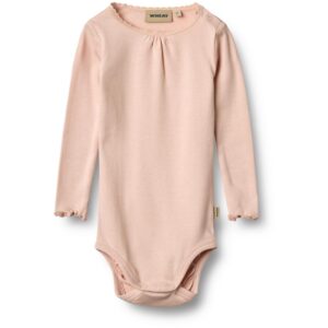 Wheat Powder Rib Body L/S Lotta - Str. 12 mdr/80
