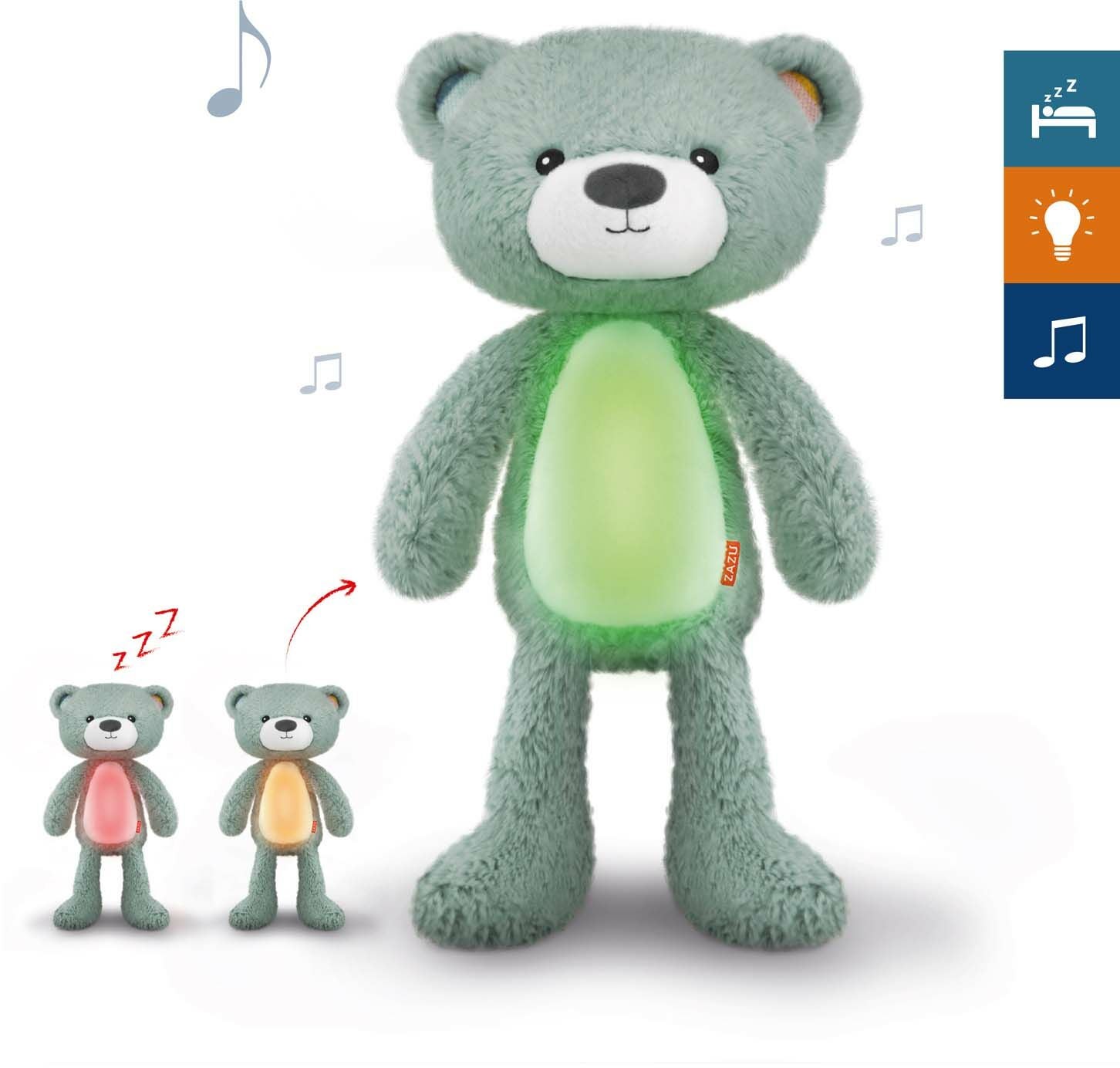 ZAZU Søvntræner Brody the Bear, Blå ZAZU Søvntræner Brody the Bear, Blå
