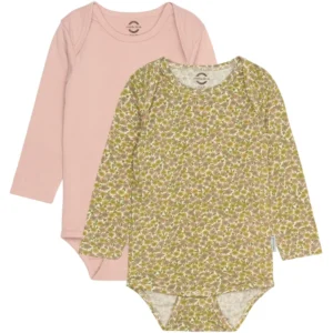 2-Pak langærmet body - ADOBE ROSE - 2 ÅR