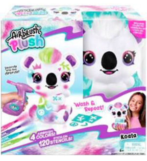 Airbrush Plush Bamse - 23 cm - DYI Koala