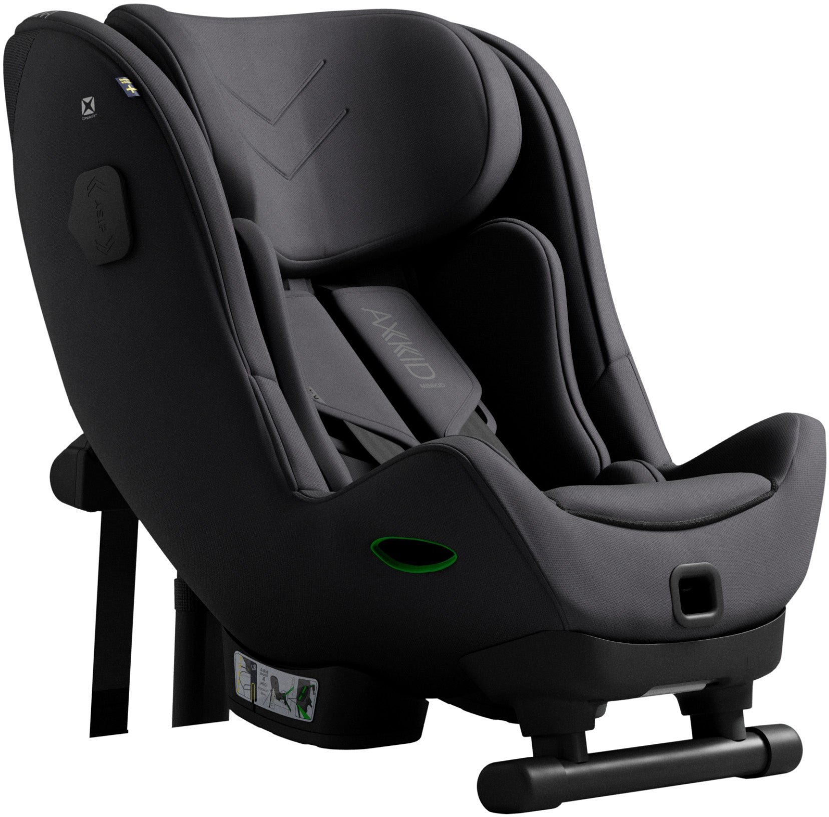 Axkid Minikid 4 Max Autostol, Arctic Mist Grey Axkid Minikid 4 Max Autostol, Arctic Mist Grey