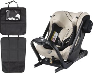 Axkid One 2 Autostol inkl. Beemoo 3-i-1 Sædebeskytter, Brick Melange