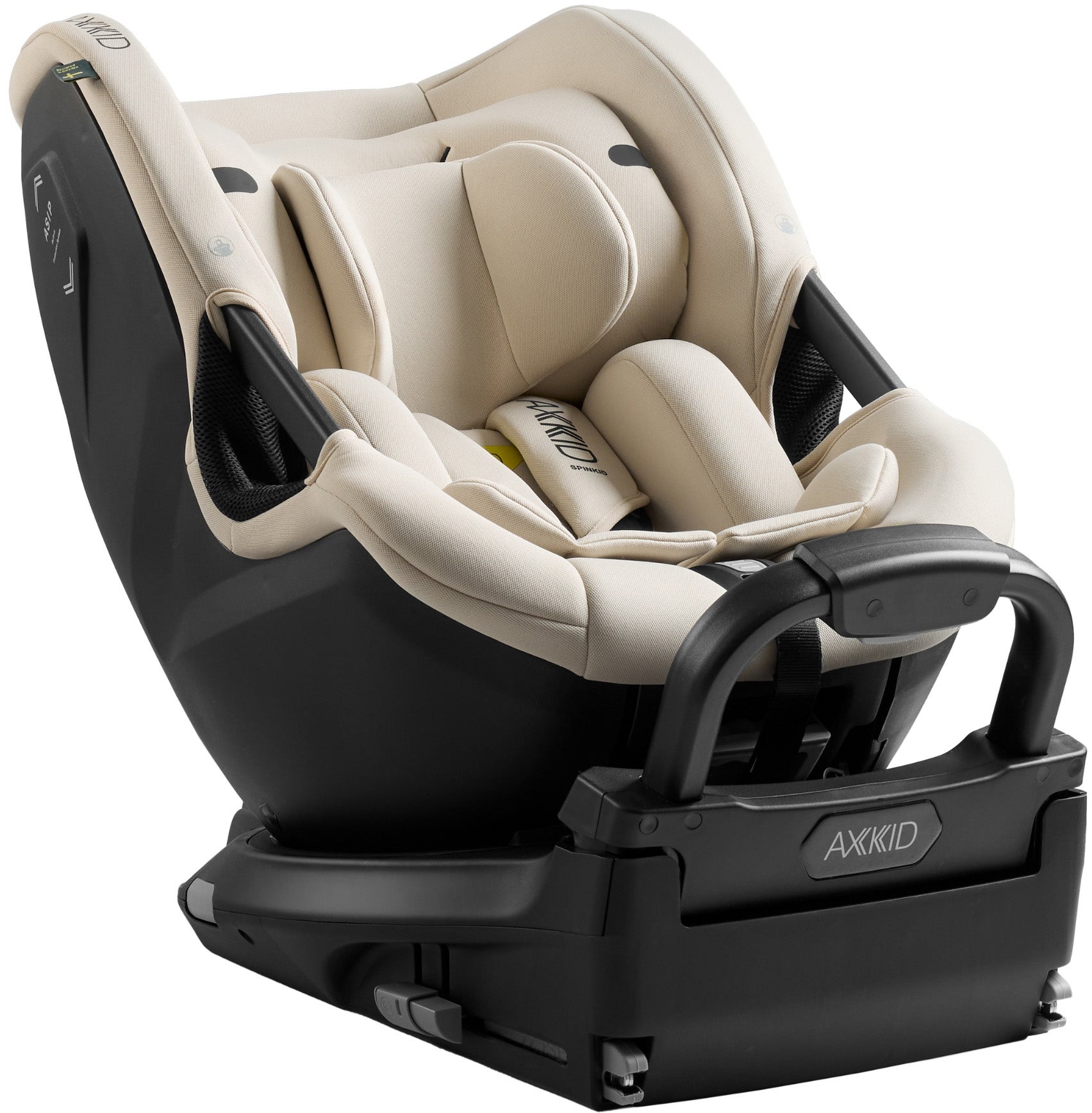 Axkid Spinkid 2 Autostol, Beachgrass Beige Axkid Spinkid 2 Autostol, Beachgrass Beige