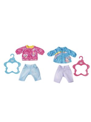 Baby Born BABY born Hverdagsbuks og Jakke 43 cm - Assorteret