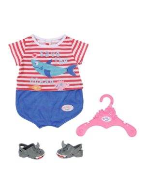 Baby Born Bath Pyjamas wShoes blue 43cm