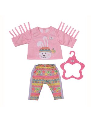 Baby Born Trendy Outfit med Kaninmotiv 43 cm
