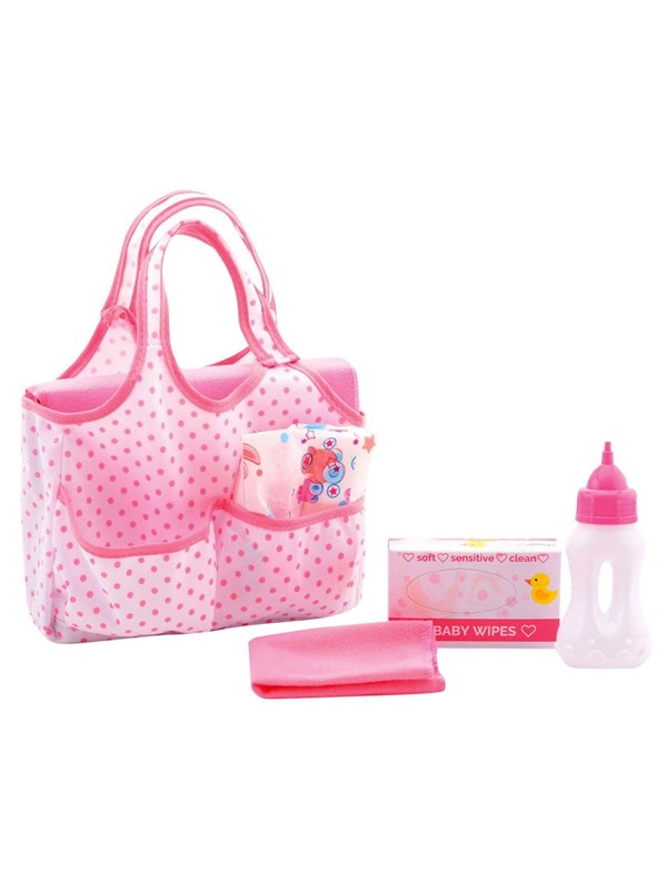 Baby Rose Diaper Bag with Accessories Baby Rose Diaper Bag with Accessories