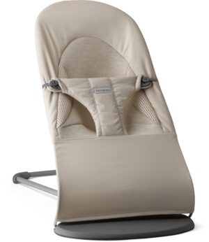 BabyBjörn Balance Soft Skråstol Tri-Fabric, Sandgrå