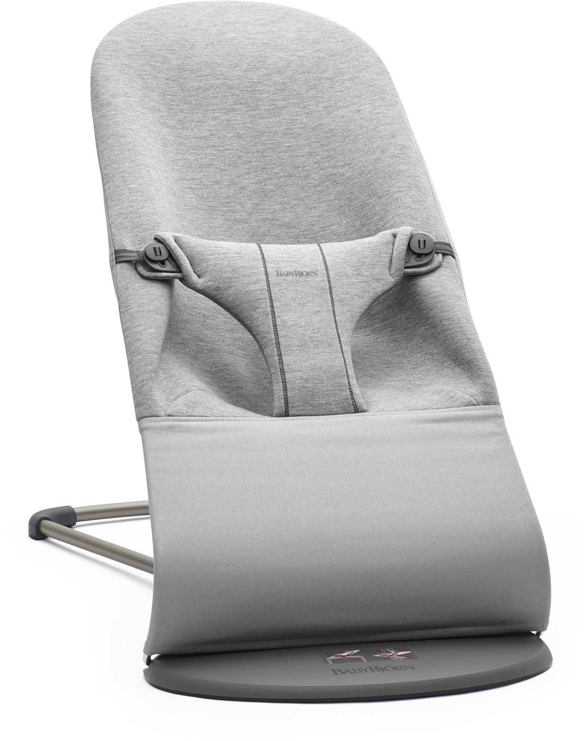 BabyBjörn Bliss Skråstol 3D Jersey, Lysegrå BabyBjörn Bliss Skråstol 3D Jersey, Lysegrå