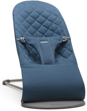 BabyBjörn Bliss Skråstol Woven Classic Quilt, Midnatsblå