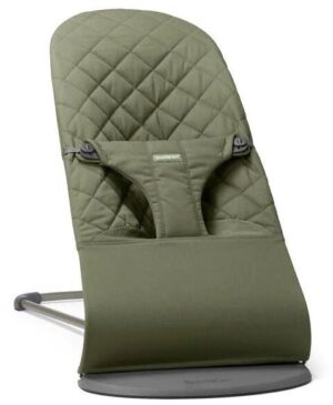 BabyBjörn Bliss Skråstol Woven Classic Quilt, Mørkegrøn
