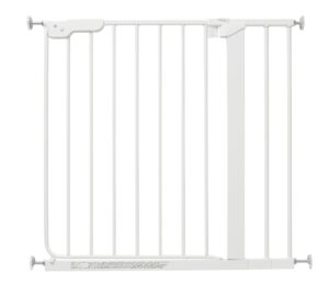 BabyDan Danamic 2/ext. 74-80 cm Sikkerhedsgitter, Hvid, Børnegitter