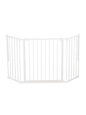 BabyDan Flex M sikkerhedsgitter, hvid, 90-146 cm