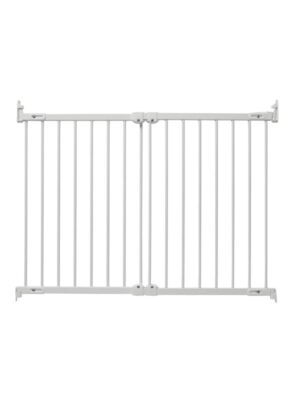 BabyDan FlexiFit sikkerhedsgitter metal, hvid, 67-105,5 cm