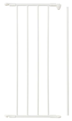 BabyDan Forlængning Sikkerhedsgitter Flex M 33 cm, Hvid, Børnegitter