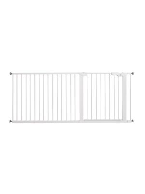 BabyDan Premier sikkerhedsgitter ekstra bred, hvid, 177,8-183 cm