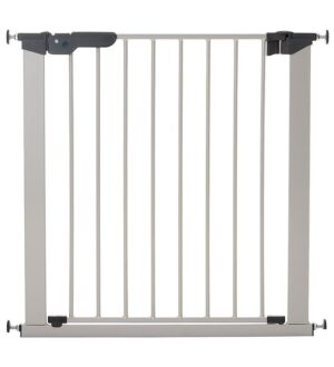 BabyDan Sikkerhedsgitter Premier - 73,5-79,6 cm - Sølv