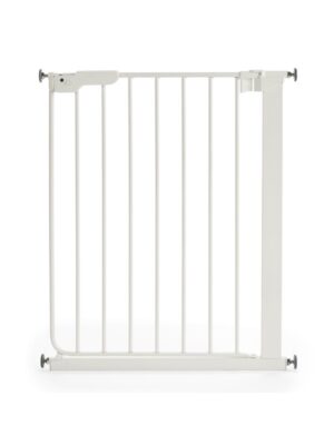 BabyDan SlimFit sikkerhedsgitter, hvid, 60,5-66,5 cm