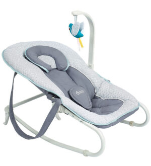 Babymoov Skråstol - Bubble - 63x40x48 cm - Graphik Blue