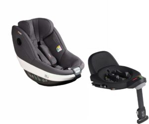 BeSafe Beyond 360 Autostol inkl. Base, Dark Grey Mélange