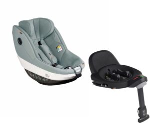 BeSafe Beyond 360 Autostol inkl. Base, Sea Green Mélange