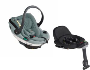 BeSafe Go Beyond Autostol Baby inkl. Base, Sea Green Mélange
